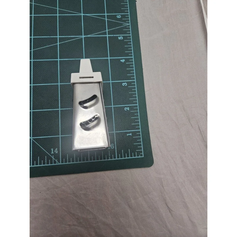 Mini Cheese Grater 3 in x 1 in White